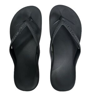 Black Flip Flops